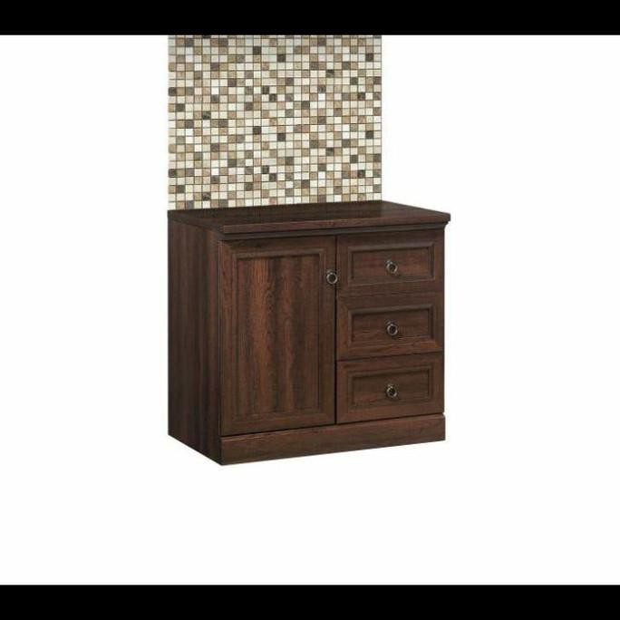 Meja Dapur Kopor Dan Laci Serta Kompor Tanam Rak Piring Dapur Rismayolashop