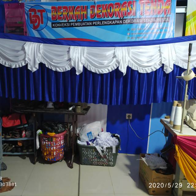 SKIRTING MEJA PRASMANAN / REMPEL MEJA PRASMANAN  / PINGGIRAN MEJA PRASMANAN