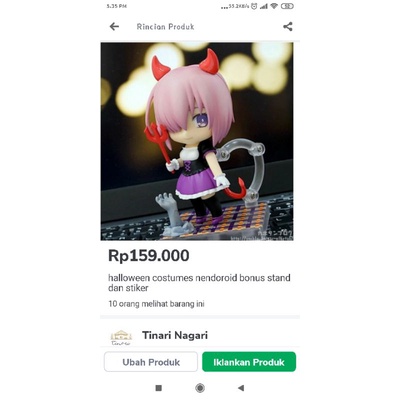 halloween costumes nendoroid bonus stand dan stiker