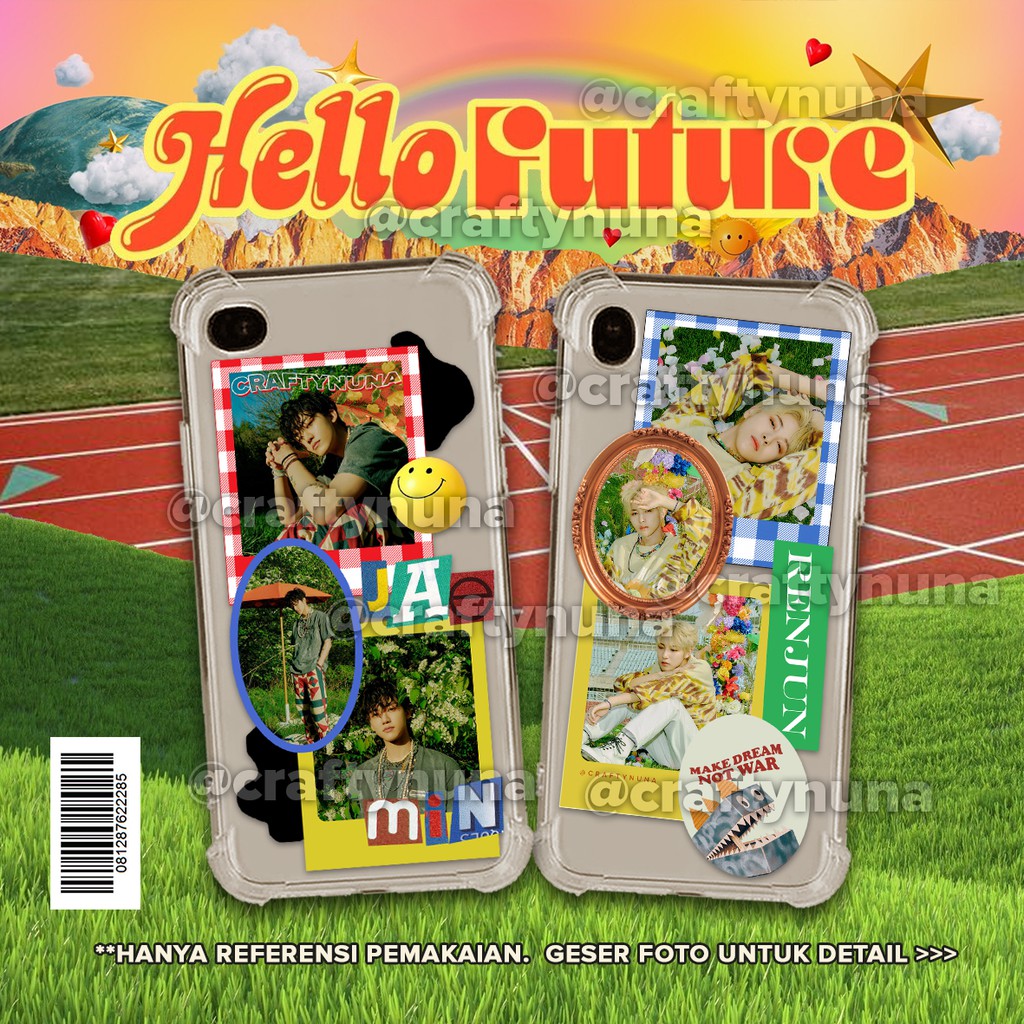 (NC-019) NCT DREAM Hello Future DIY Sticker Set Aesthetic by Crafty Nuna repackage album stiker hp 1