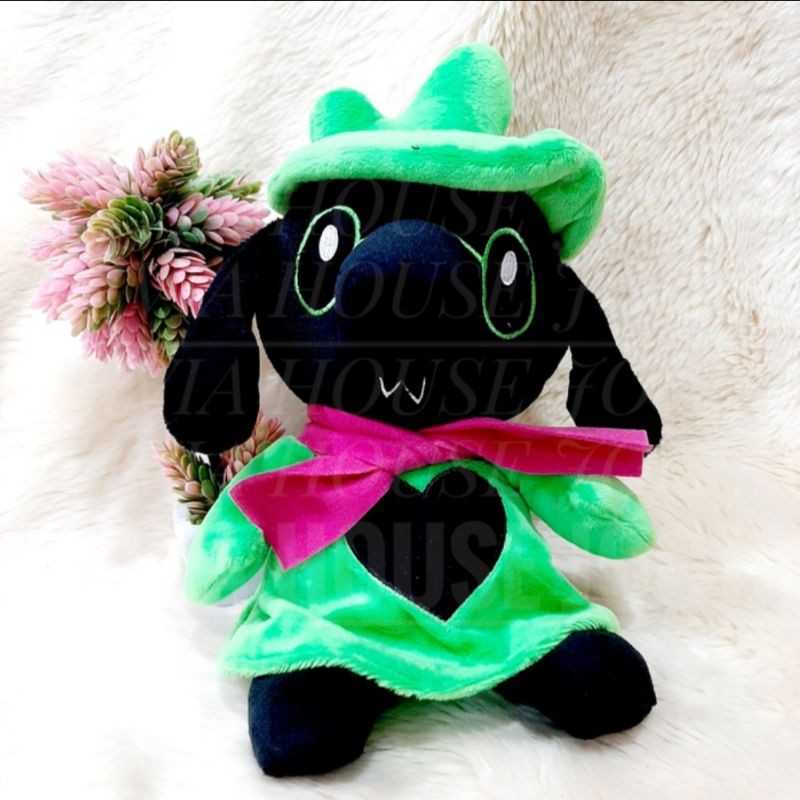 Boneka Ralsei Sans Undertale Hitam Boneka Sans Undertale Ralsei Kambing Hitam