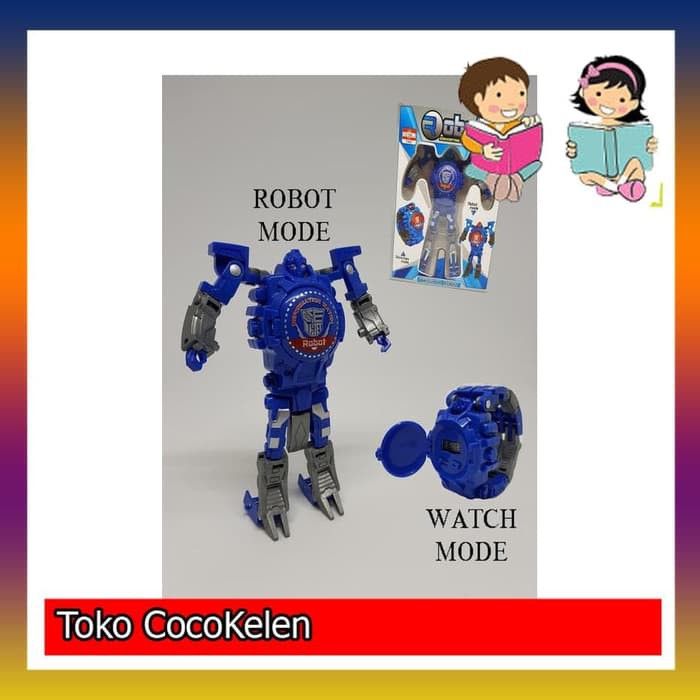 JAM TANGAN ROBOT  JAM TANGAN TRANSFORMERS  JAM TANGAN ANAK ROBOT