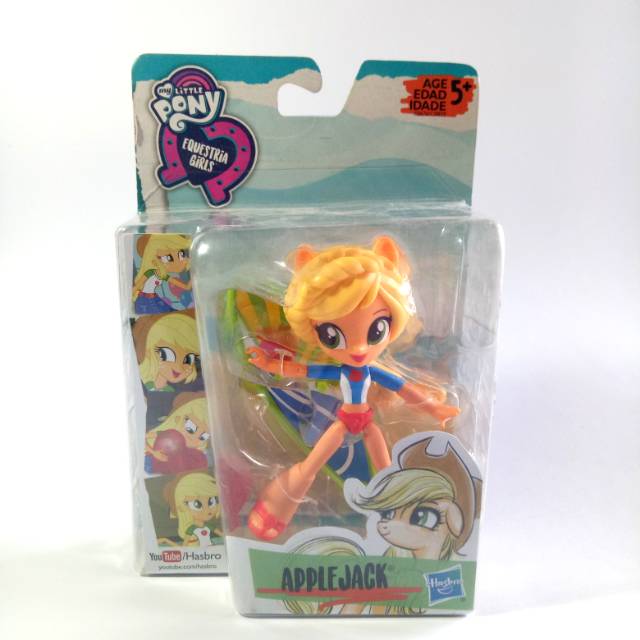 My little pony apple jack equestria girls beach