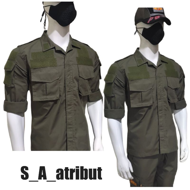 Seragam Pdl satpol PP baju pdl satpol PP Pdl pol PP terbaru polos