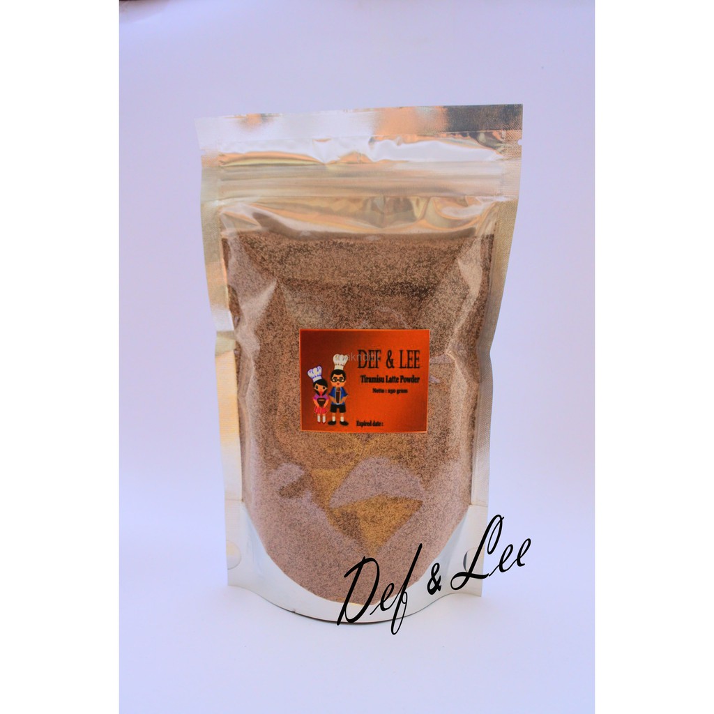 

Tiramisu Latte Powder pack 250 gram