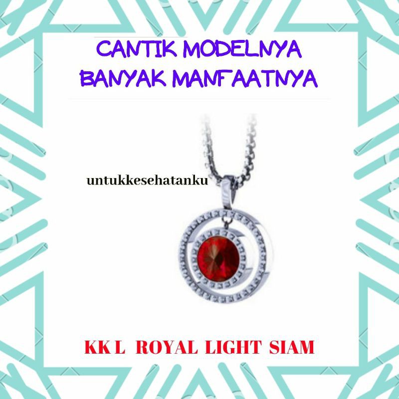 KK liforce | kalung kesehatan | anti radiasi | Made in USA | KKL royal