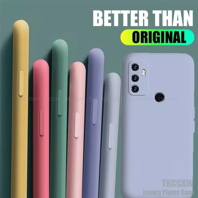 OPPO A53 / A33 SOFT CASE MICROFIBER SUEDE SILICONE BACK COVER