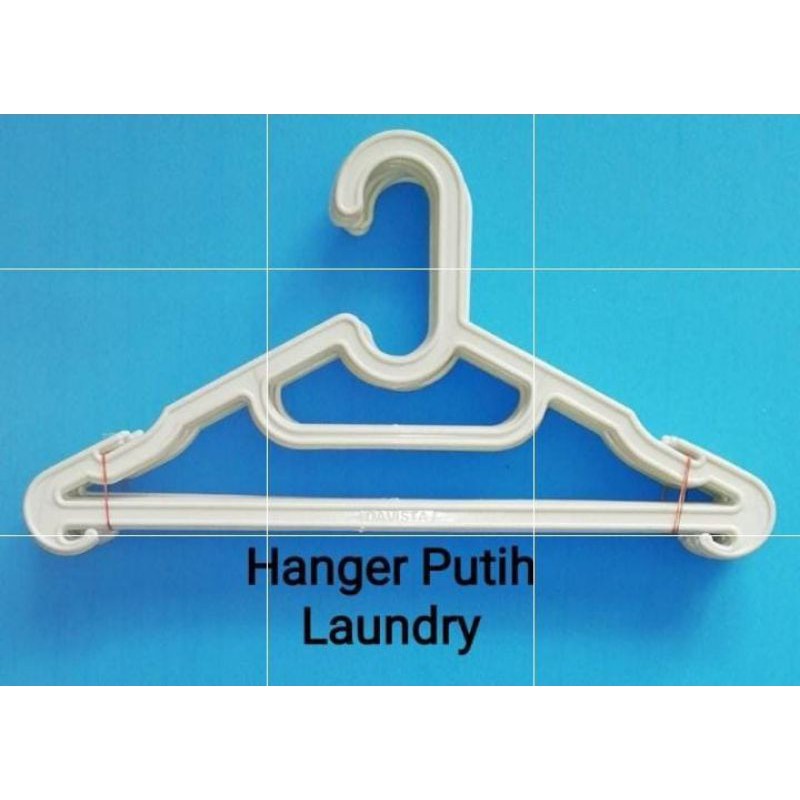 Hanger Hitam Plastik Baju Laundry 1 gros=12 Lusin  Kuat Dan Tebal