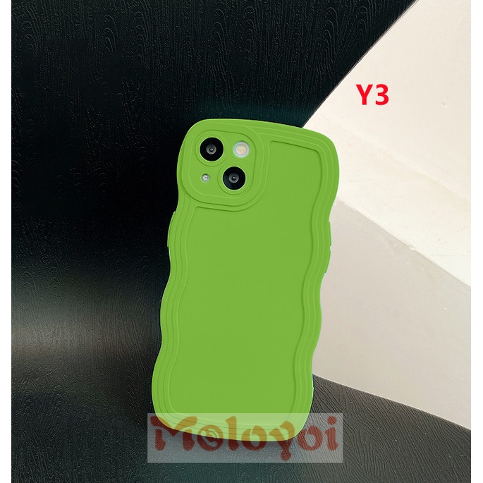 Case Pelindung Lensa Warna Permen Polos Tahan Banting Untuk iPhone 7plus 13 11 12 Pro MAX XR 7 8 Plus X8 Plus XS MAX