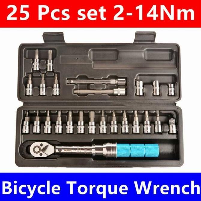 [[ Eferiusaya ]] kunci pas set sepeda torsi - kunci pas multifungsi - kunci set sepeda