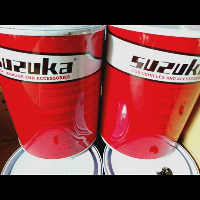  Cat  Mobil Suzuka  Epoxy 1kg Kaleng Murah luar jawa hanya 