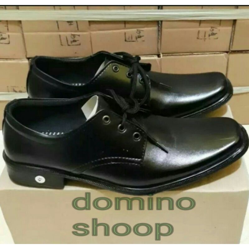 Sepatu Pantofel Pria Pantofel Hitam Pria Sepatu Pantopel Fantofel Kulit Kerja Formal sepatu pantofel hitam polos pria