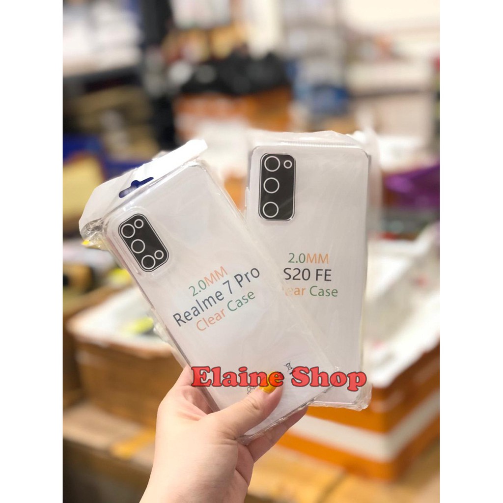 CASING REALME 7 7i 7 Pro 7Pro Realme 7i REalme C17 / REALME X3 SUPER ZOOM CASE CLEAR HD PREMIUM  2mm Softcase Tebal Bening