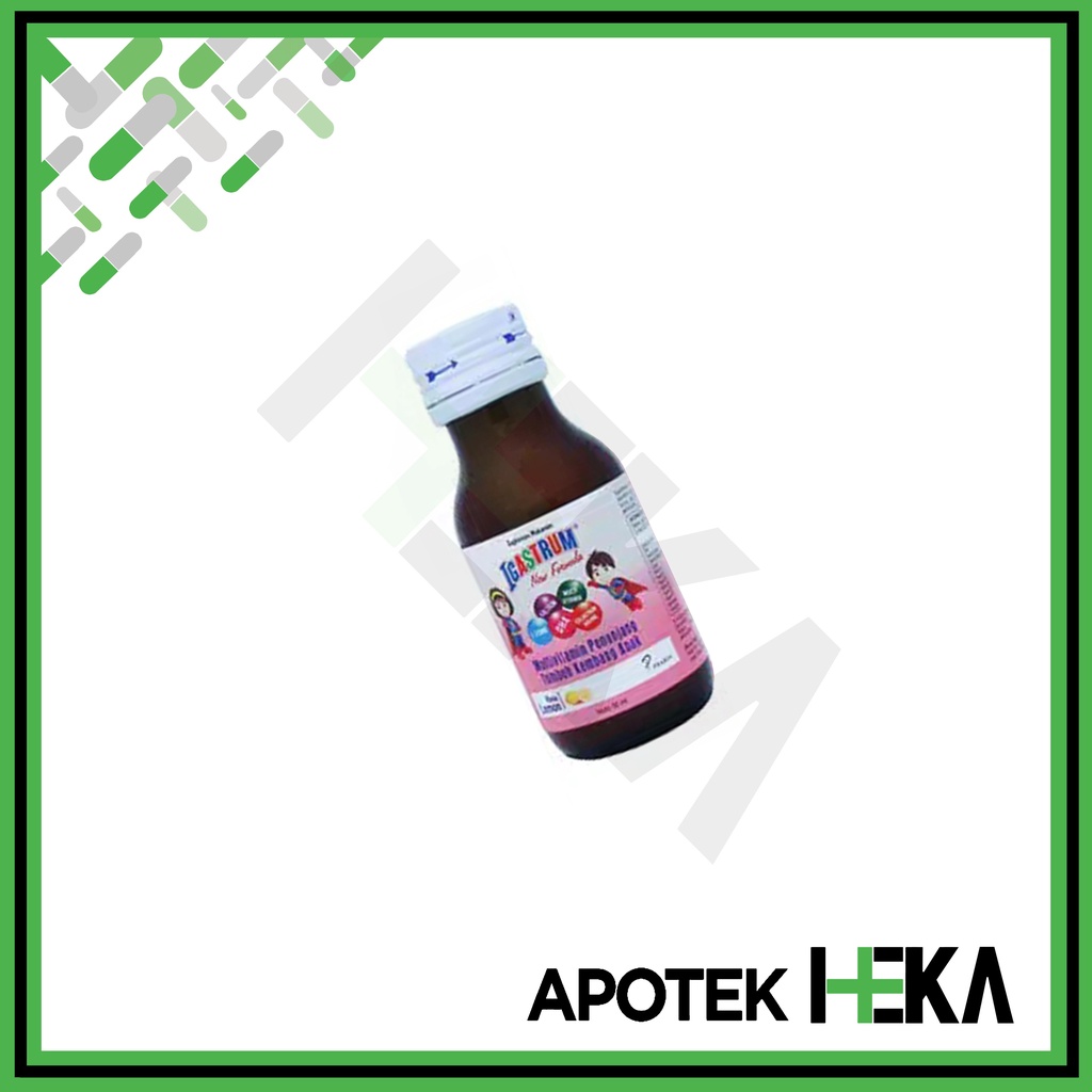 Igastrium New Formula 60 ml - Sirup Daya Tahan Tubuh Anak (SEMARANG)