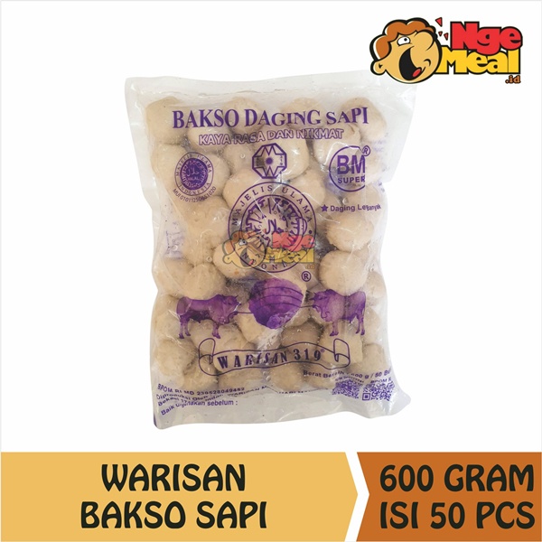 

WARISAN Bakso BM Super Isi 50 pcs