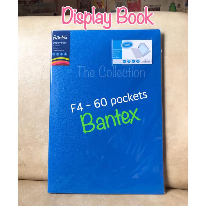 

[[COD]] ATK0686BX 60 pocket F4 Display Book 3187xx Bantex Clear Holder Folio BOOM SALE Kode 1230