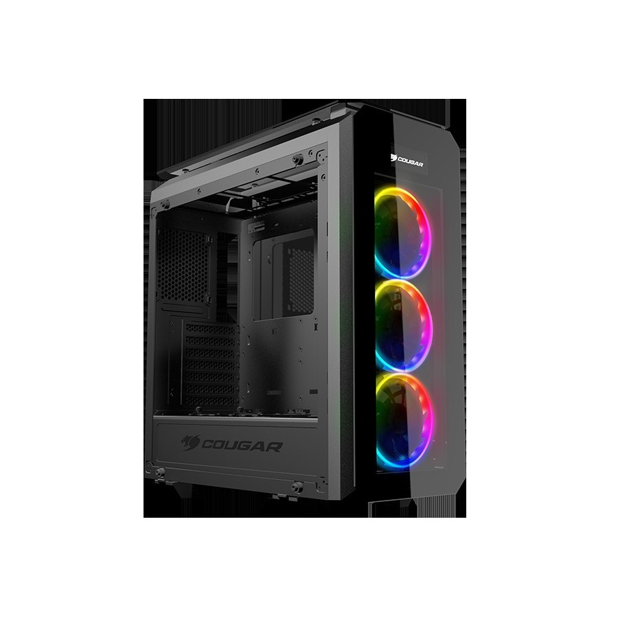 Cougar PURITAS RGB Pure Tempered Glass Mid Tower Gaming PC Case