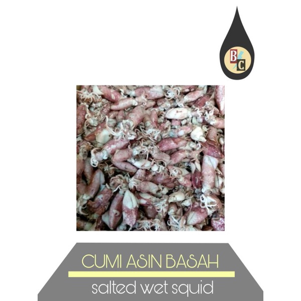 

Cumi Asin Basah 1 Kg / Salted Wet Squid