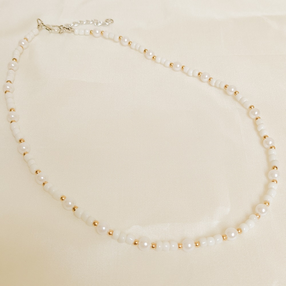 Kalung Mutiara Choker Necklace Pearl Aksesoris Rantai