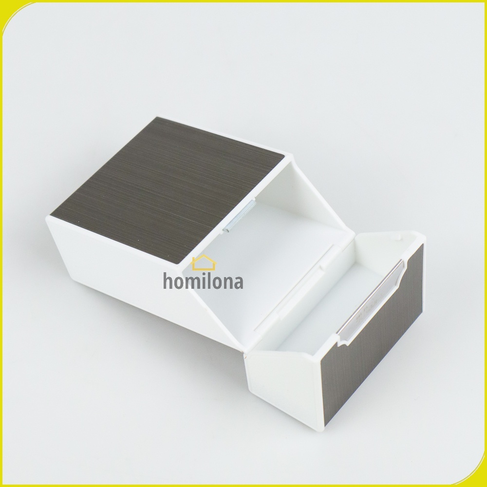 Kotak Rokok 20 Slot dengan Korek Elektrik Pyrotechnic - Firetric YJ110 - Black