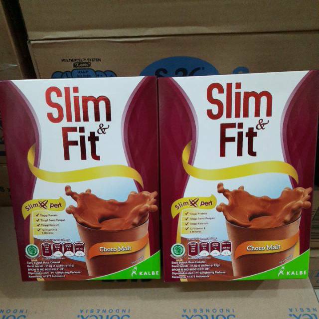 Slim & Fit Milk Choco Malt Meal Replacement [324 g/ 6 pcs]