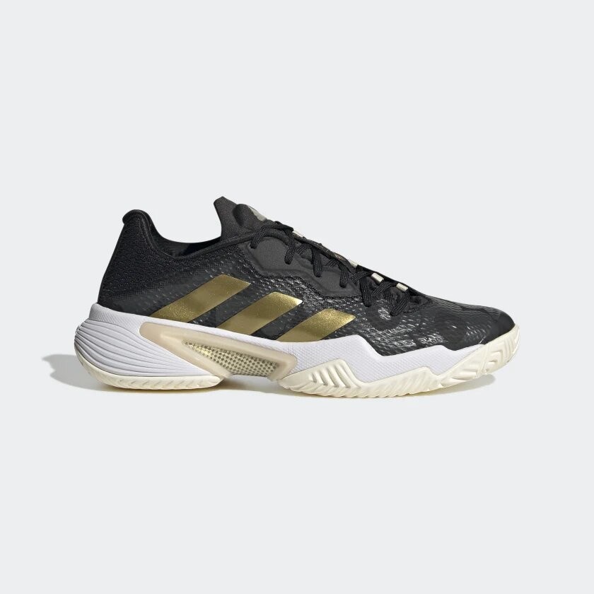 Sepatu Tenis Tennis Adidas Barricade 2021 Black Gold 2021 W Original