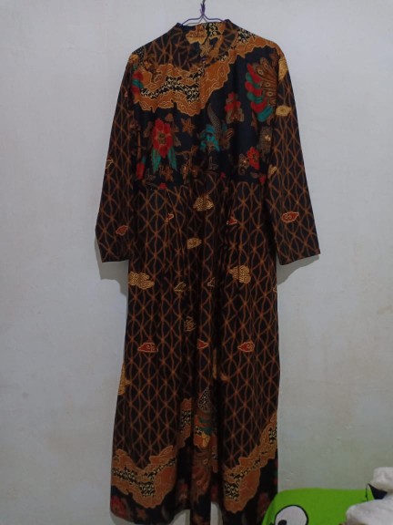 Gamis Batik Manggar,padi,sekar,cantik,kubis,kipas,daun,kupu