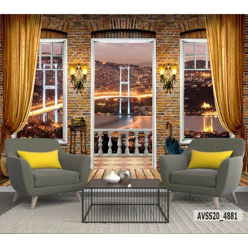 WALLPAPER JENDELA ALAM WALLPAPER CUSTOM 3D