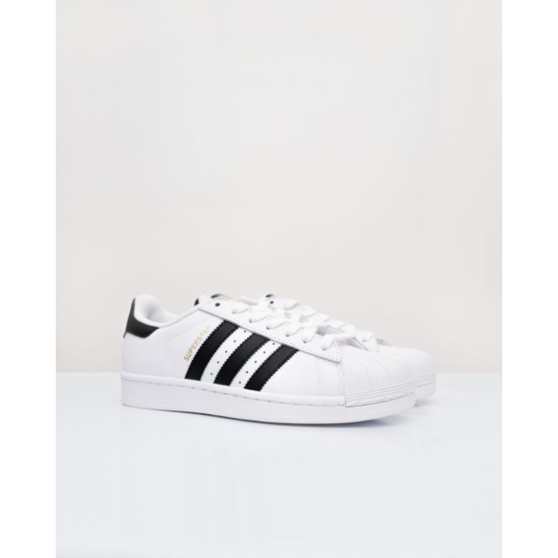 Adidas superstar laceless could white core black