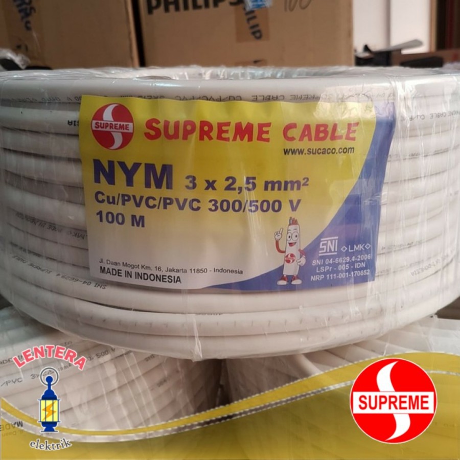 Kabel Supreme NYM 3X2.5 100Meter