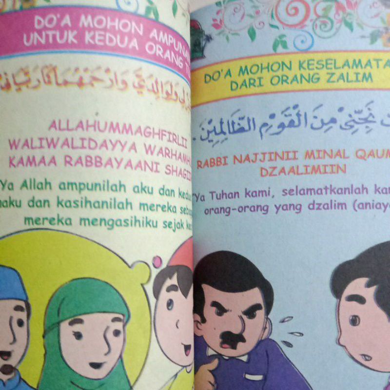 Buku Penuntun Doa Dan Zikir disertai gambar dan cara membacanya