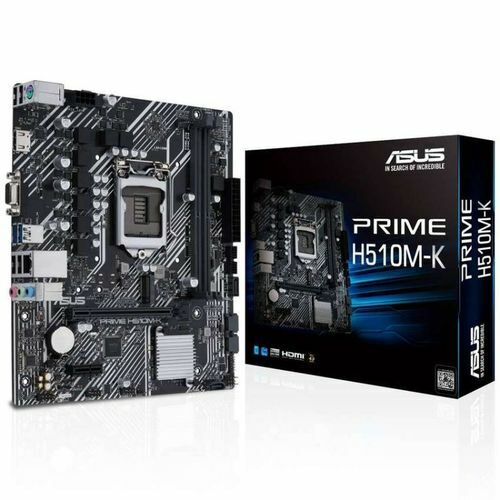 MOTHERBOARD ASUS PRIME H510M-K LGA 1200 MOBO H510 DDR4 USB3.2 SATA3