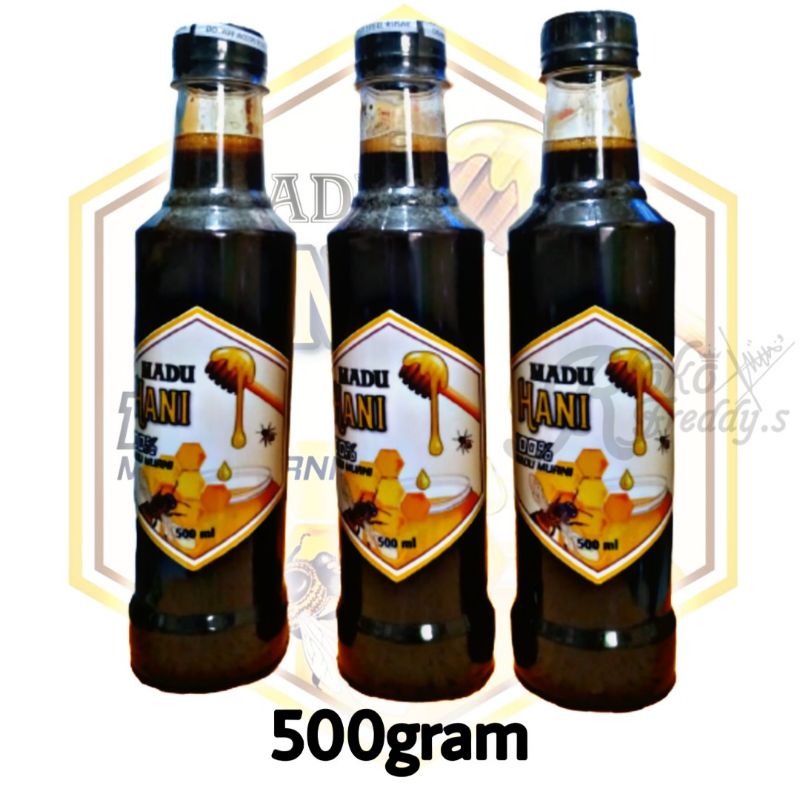 

Madu Murni 500gram-Madu Hani AKASIA 100% Madu Murni Tanpa Komposisi
