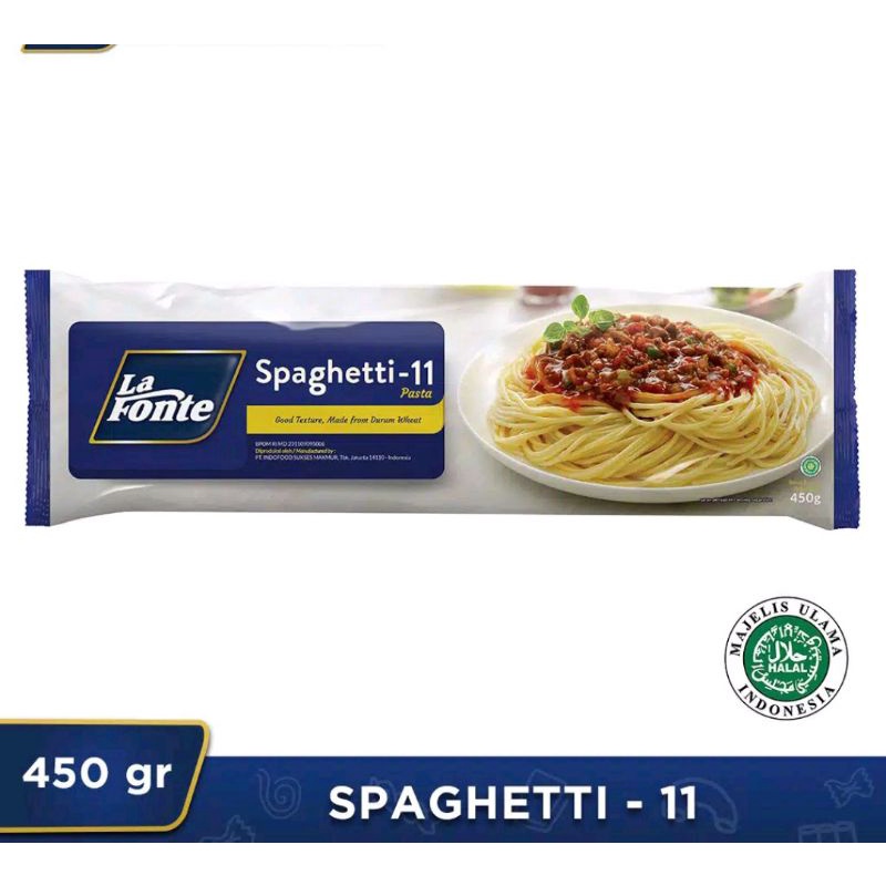 La Fonte Spaghetti 450gr / LaFonte Spagheti - 11 Pasta 450 gr