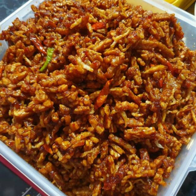 

Orek Tempe Teri kemasan 250gr