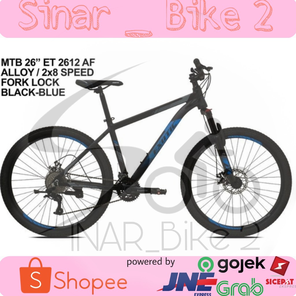 Sepeda Gunung Mtb 27,5Inch Exotic Et 2612 Af Alloy