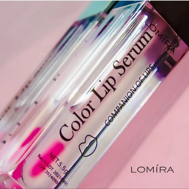 Lomira Lip Serum Color 5.5g | Lomira Lip Serum GOLD 6.5g/ VITAMIN | Salsa Lip Glow Serum