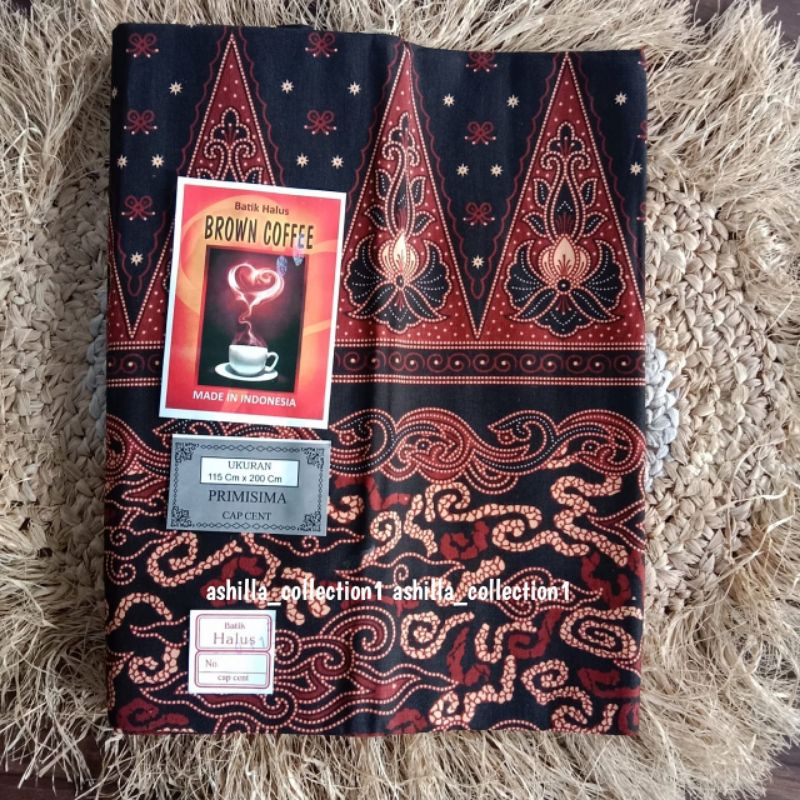 Kain Sarung Batik Wanita BROWN COFFEE Kain Sarung Ibu Melahirkan Jarik