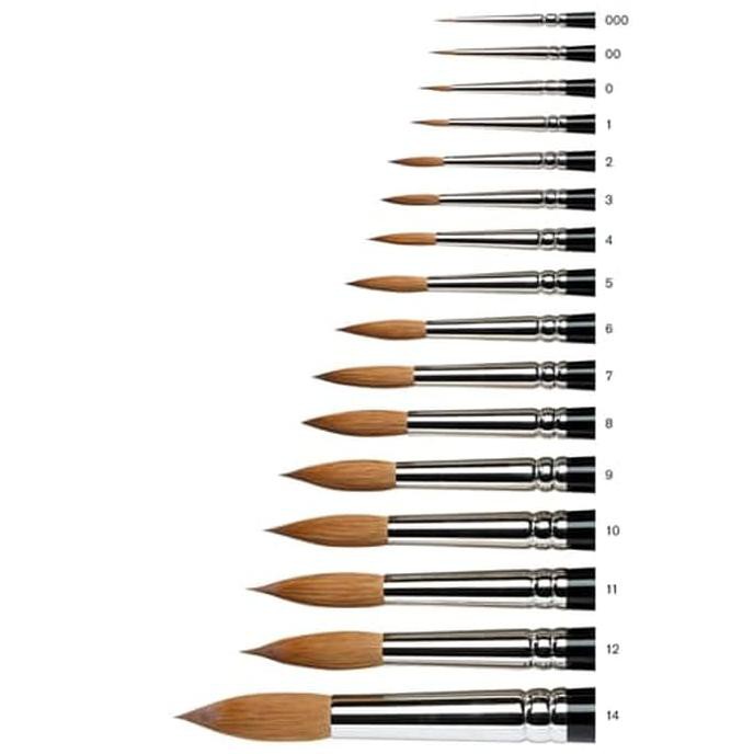 

Ready Stok! Winsor & Newton Series 7 Finest Quality Kolinsky Sable Brush No. 2 Terpercaya