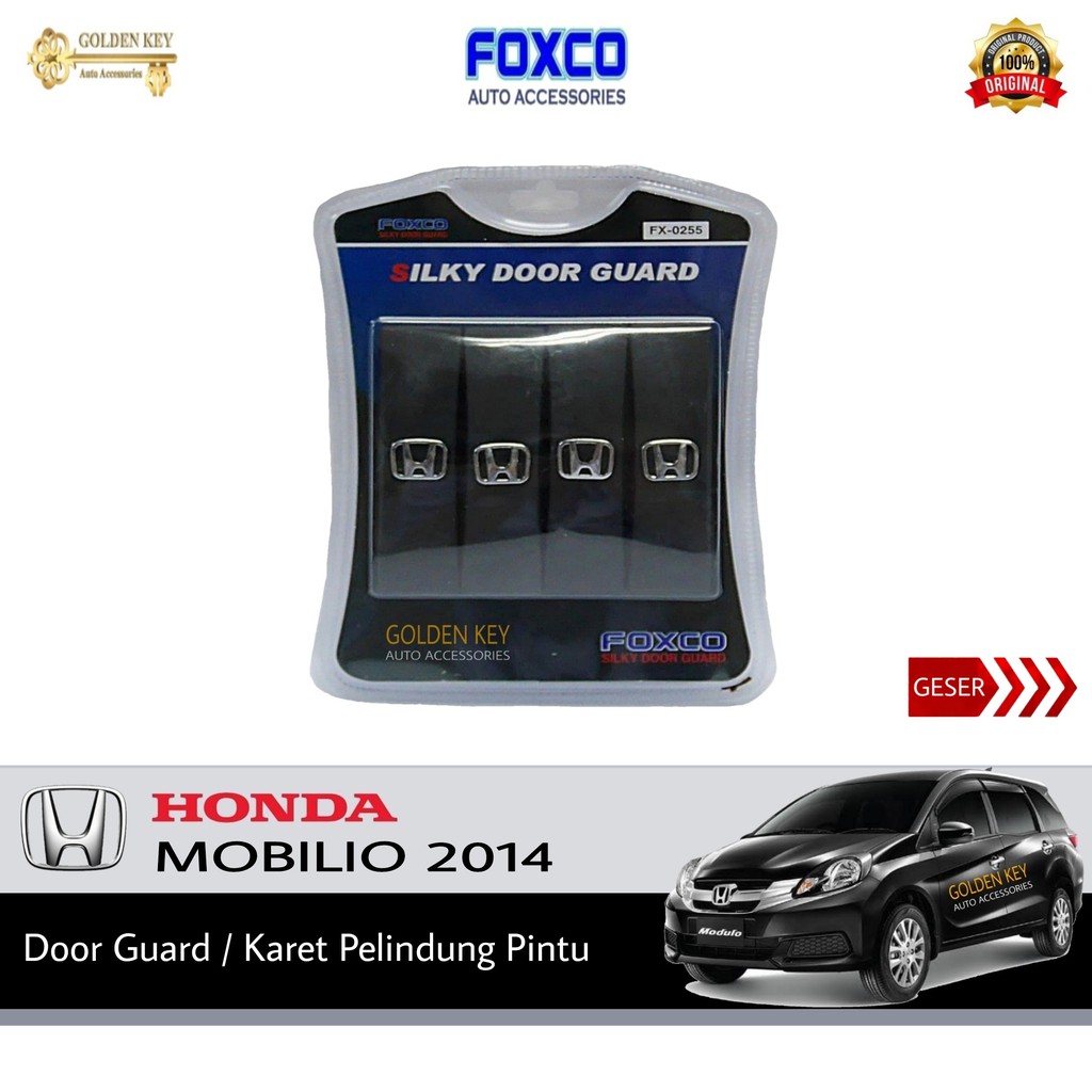 Silky Door Guard Mobilio 2014 Karet Pelindung Pintu