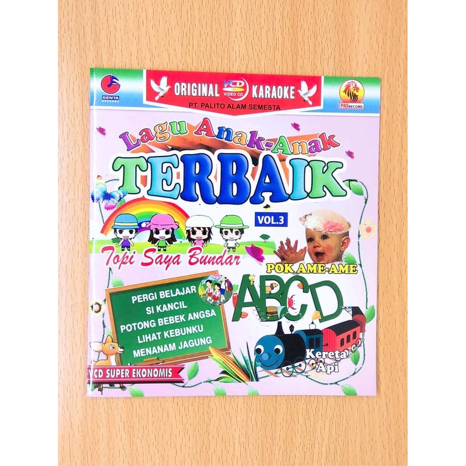 TERMURAH Vcd Video Lagu Anak Anak Original Lagu Karaoke Anak Anak DVD DTS