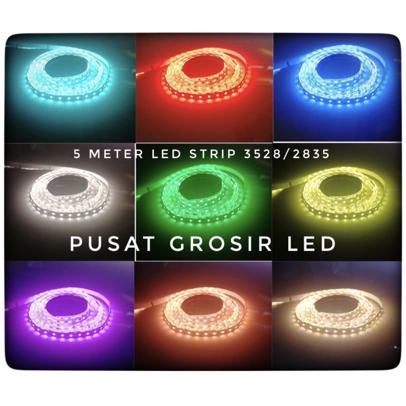 12VOLT/24VOLT - LED STRIP 3528/2835 5METER