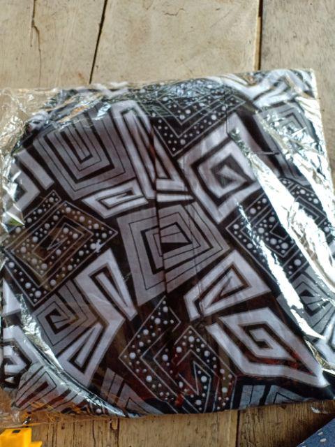Bswart Batik Hrb026 Kenongo Hem Pendek Padi Pekalongan M L Xl Batik