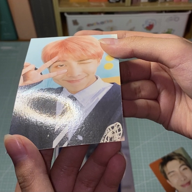 Binder HEA SYS Ring Namjoon MPC Photocard PC