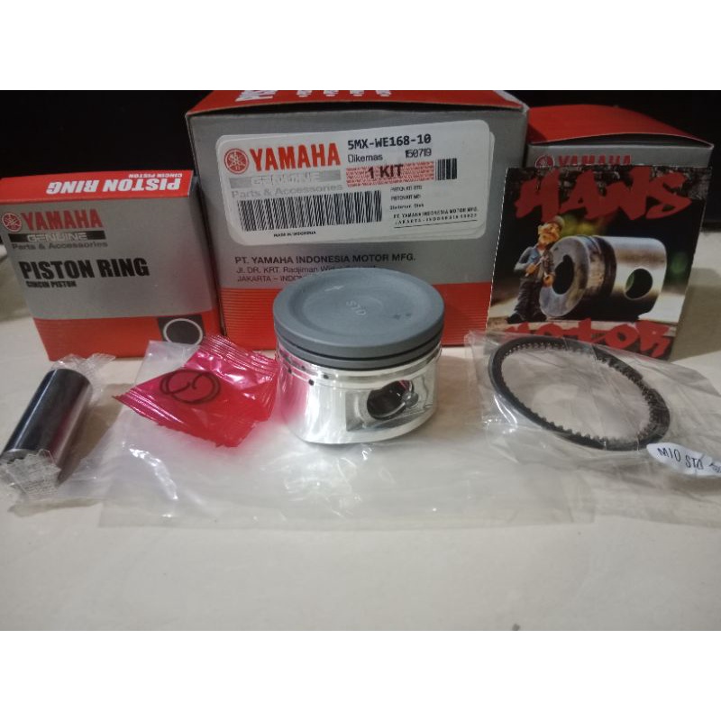 Jual Piston Kit STANDAR Piston Kit Ring Seher Mio Sporty Mio Smile Mio Soul Nuvo Lama 5TL 5LW