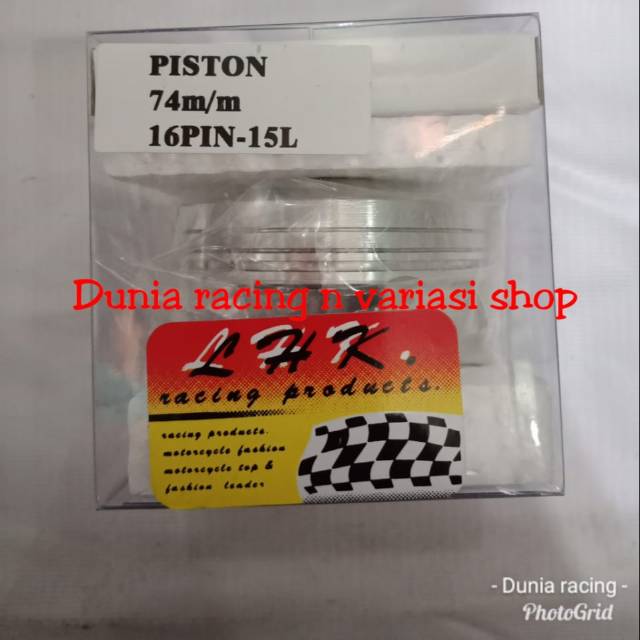 Piston LHK 74 pin 16 asli dan original LHK Thailand