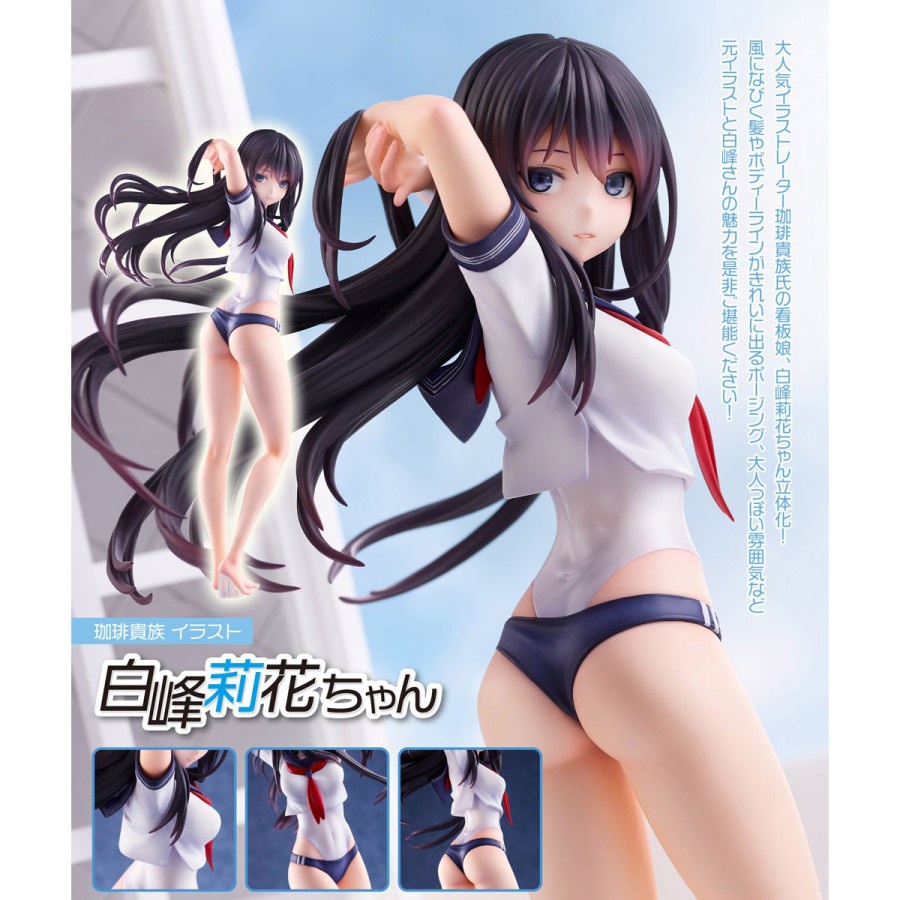 PVC Figure Rika Shiramine-chan illustration by Coffee Kizoku