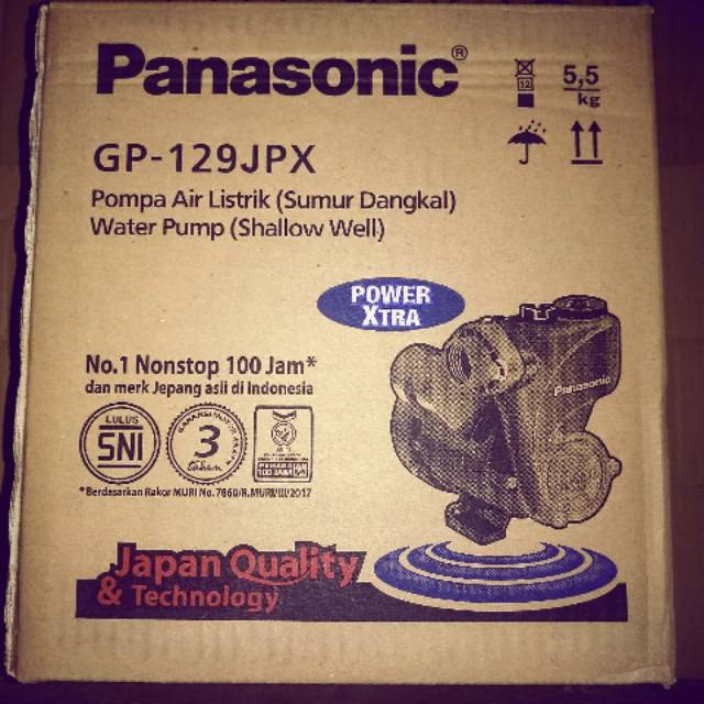Panasonic Pompa Air Gp-129-JXK Sumur Dangkal