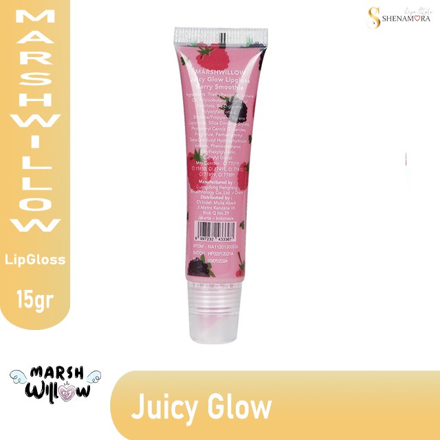 Marshwillow Juicy Glow Lipgloss 15 Gram