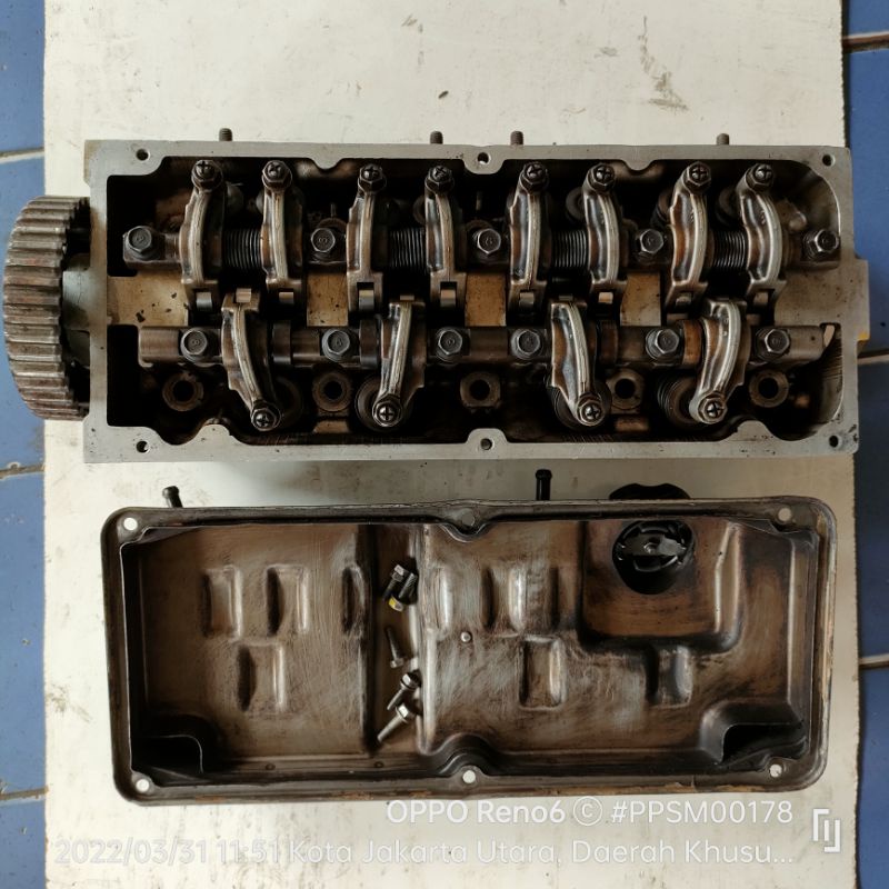 Cylinder Head Komplit T120Ss Karburator Original